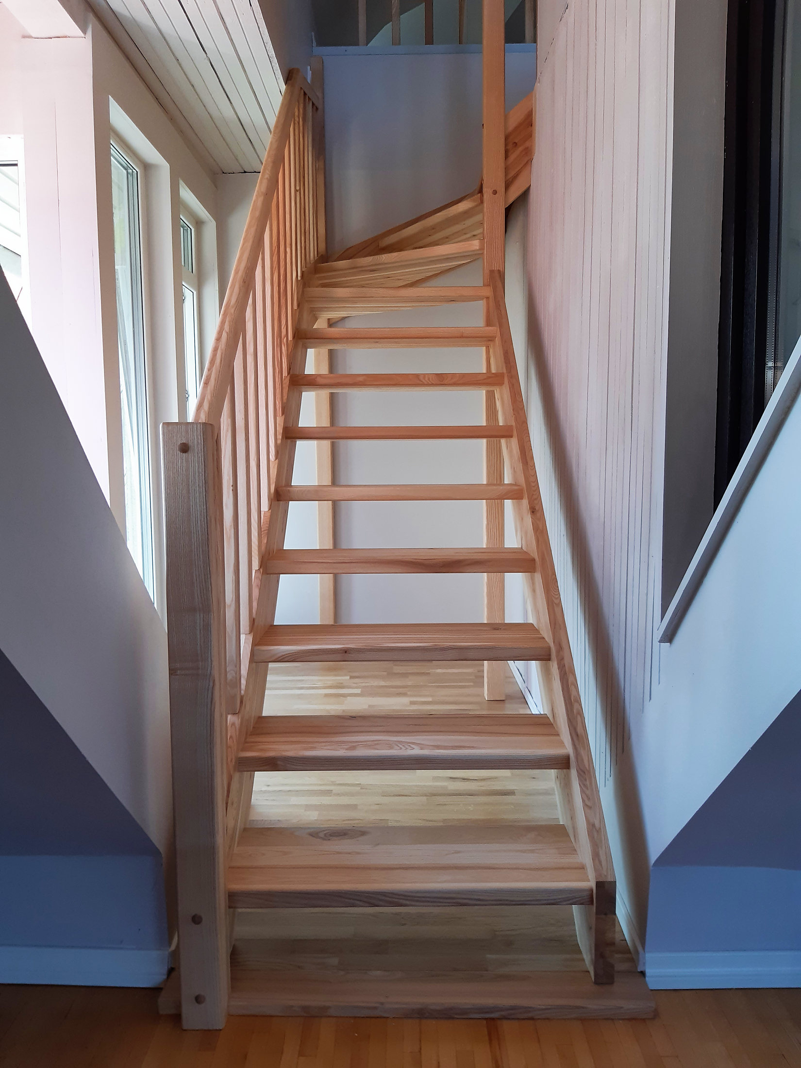 Ülemise pöördega trepp