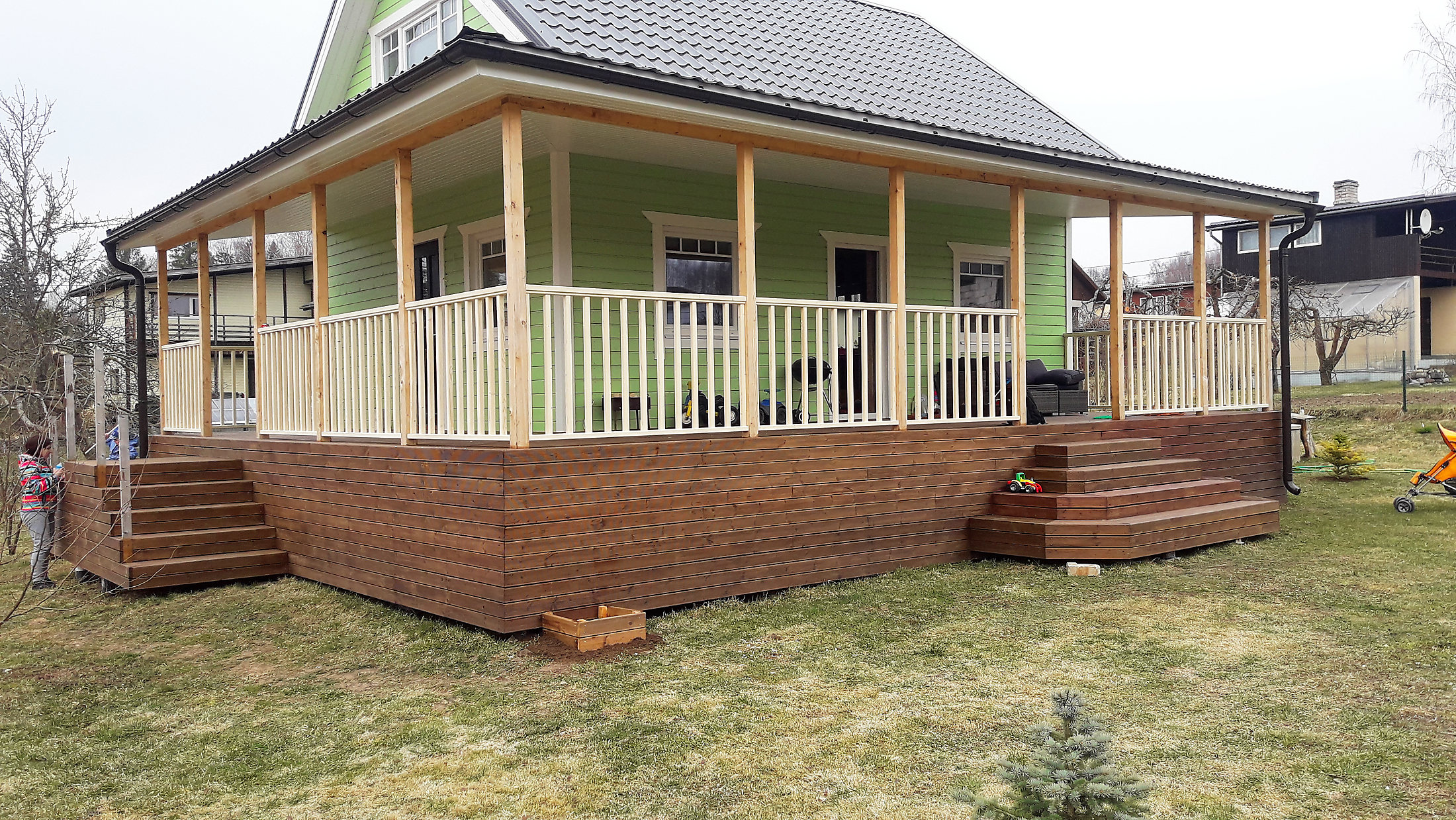 Ümber suvila piirded